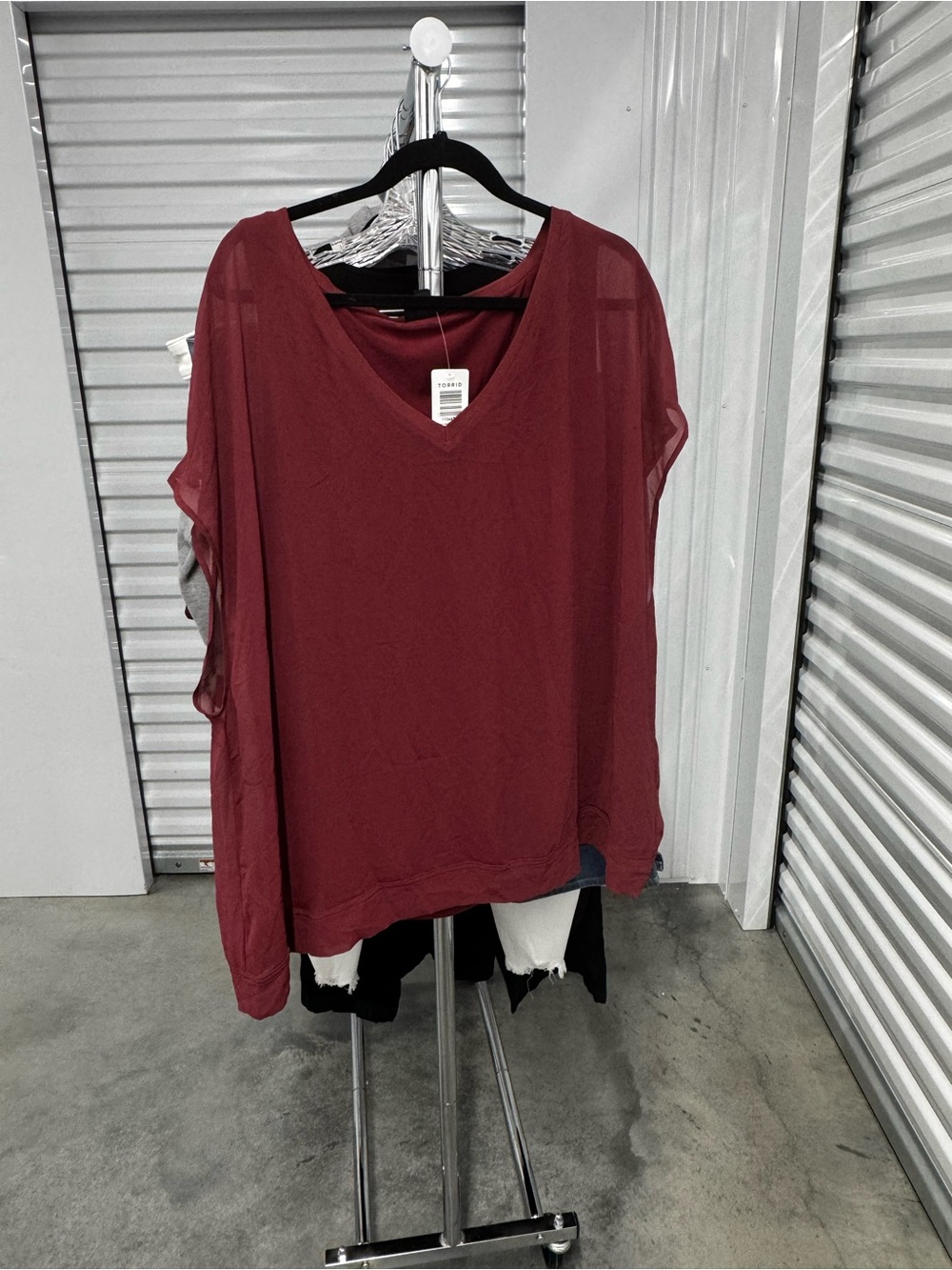 Torrid | Current Events Dolman Top in Rust color | size 3
